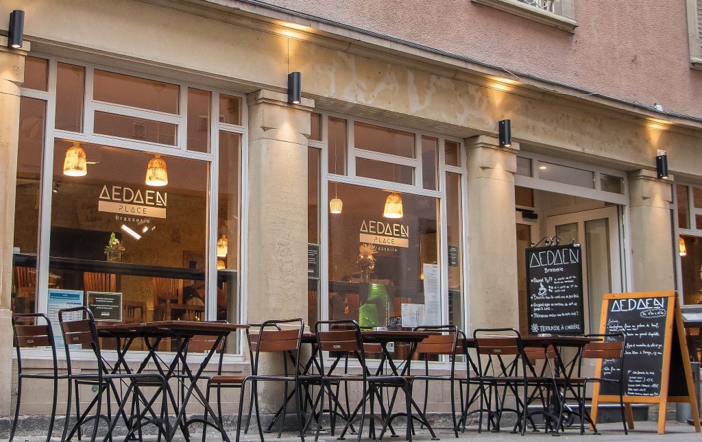 La brasserie de l’Aedaen Place