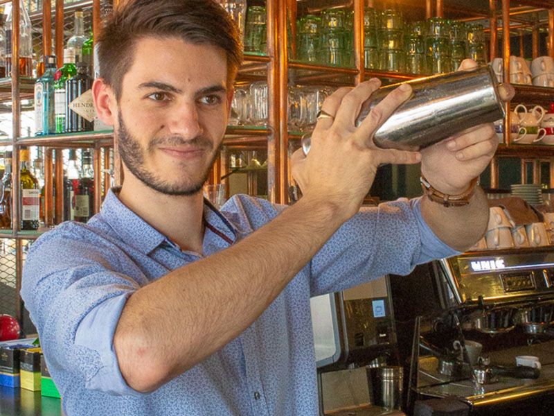 L’Octopus restaurant nantes bartender