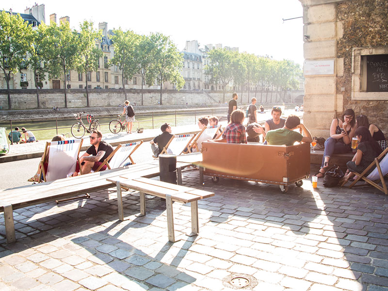 Les Nautes 1 Quai Des Célestins 75004 Paris France Les Nautes | Ma Terrazza