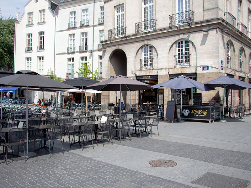 L’Octopus restaurant nantes terrasse