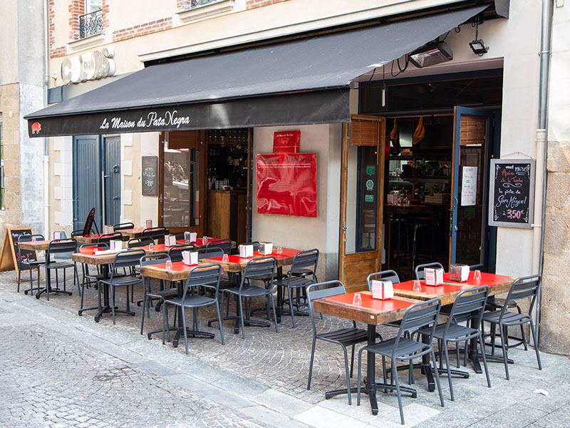 La Maison du Pata Negra nantes terrasse