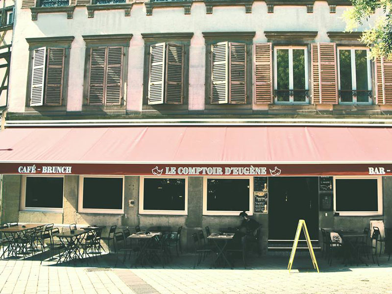 Le Comptoir d’Eugène terrasse strasbourg