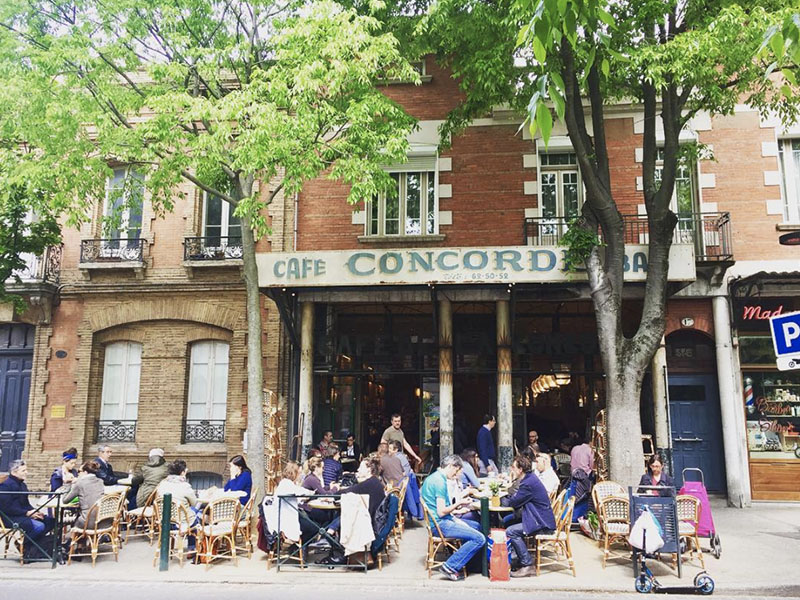 concorde cafe terrasse toulouse