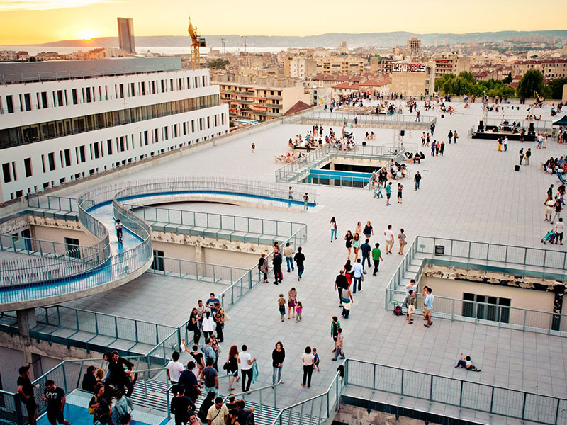 friche rooftop marseille aperitivo