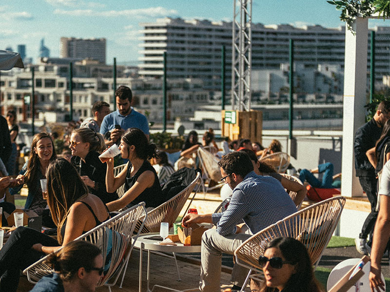 Le Jardin Suspendu rooftop terrasse