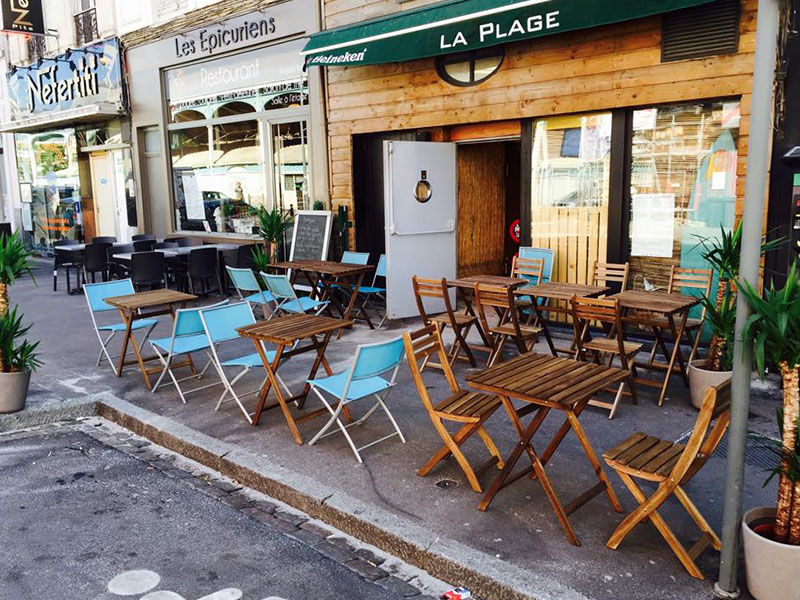 La Plage terrasse lille