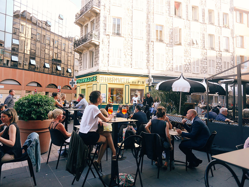 terrasse Posto 17 nice